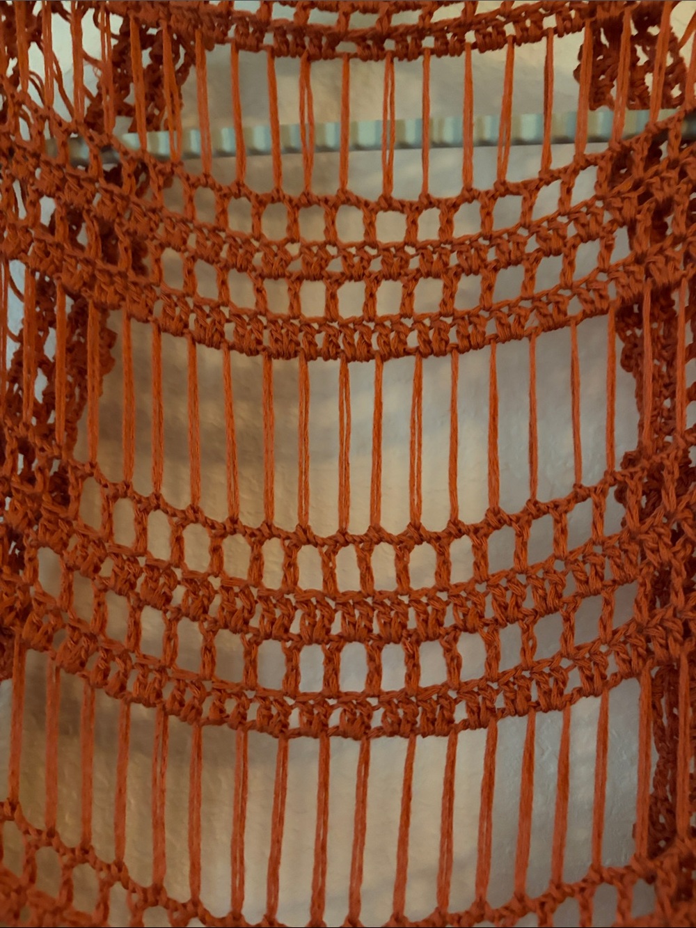 POL Open Weave Flyaway Fringe Vest - Picture 8 of 9